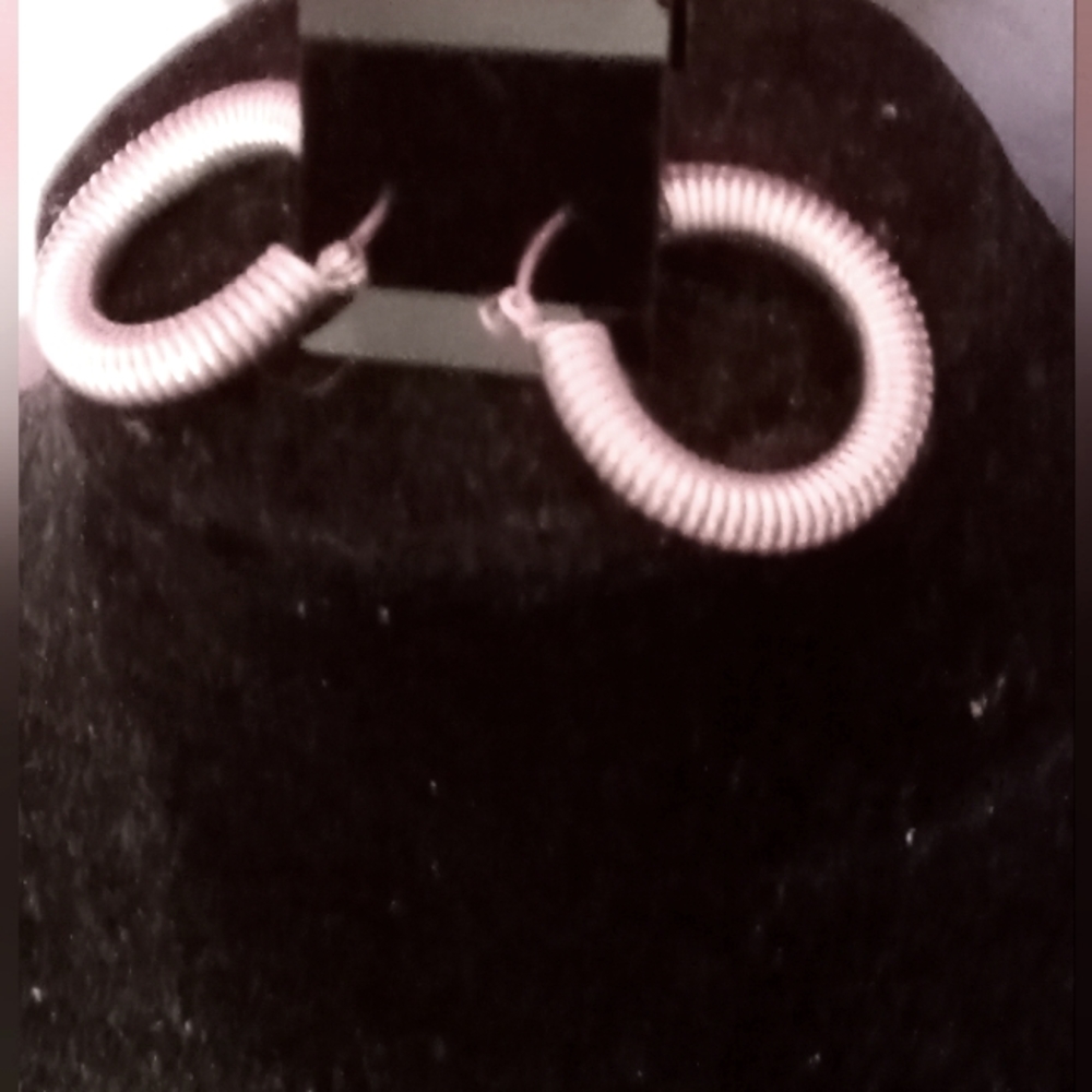 Hoop earrings